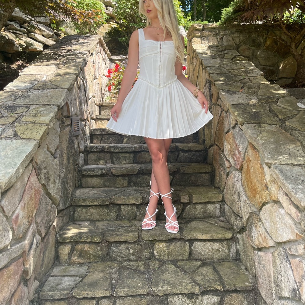 White dress